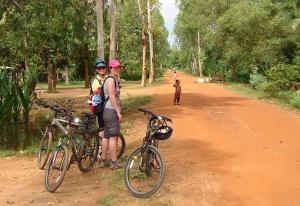 Biking,